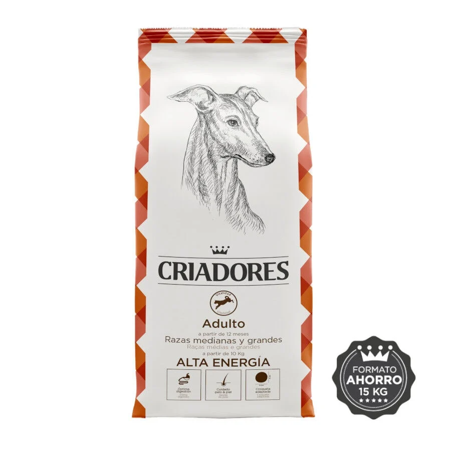 Criadores Adulto Alta Energia Frango ração para cães de porte médio e grande - Image 2