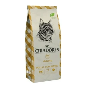Criadores Adulto Frango e Arroz ração para gatos
