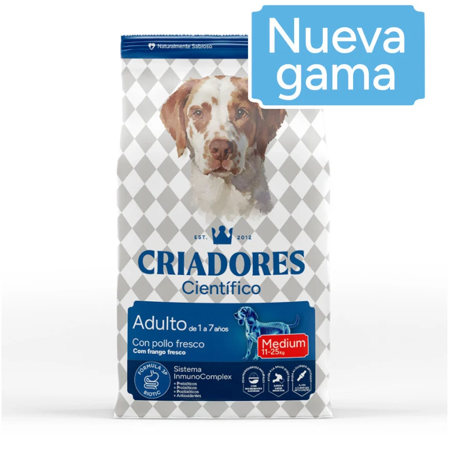 Criadores Científico Adulto Medium Ração de frango para cães - Image 2