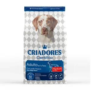 Criadores Científico Adulto Medium Ração de frango para cães