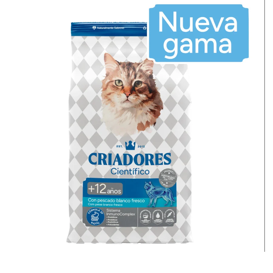 Criadores Científico Senior +12 Ração de peixe para gatos - Image 2