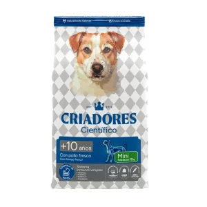 Criadores Científico Senior Ração para cães de raça mini
