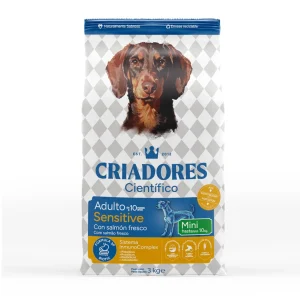 Criadores Científico Sensitive Adulto Mini Ração de salmão para cães