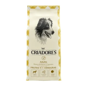 Criadores Frutas e Legumes ração para cães raças médias e grandes