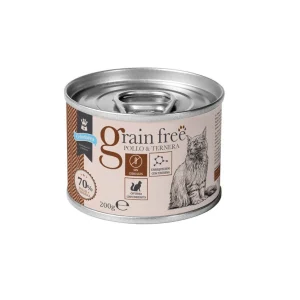 Criadores Grain Free Frango e Terneira lata para gatitos