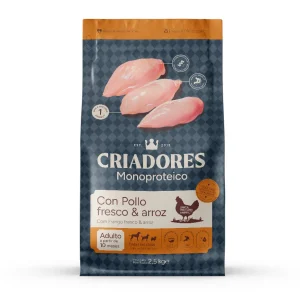 Criadores Monoproteico Adulto Ração de frango para cães