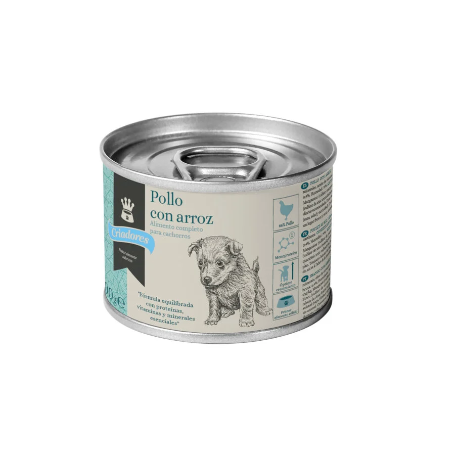 Criadores Puppy Frango com Arroz para cachorros