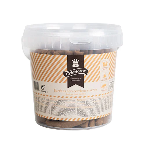 Criadores Snack de Cordeiro e Arroz para cães