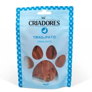 Criadores Tiras de Pato para cães
