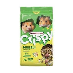 Crispy Muesli Hamster & Co – Alimento para Hamsters, Gerbils, Ratos e Camundongos