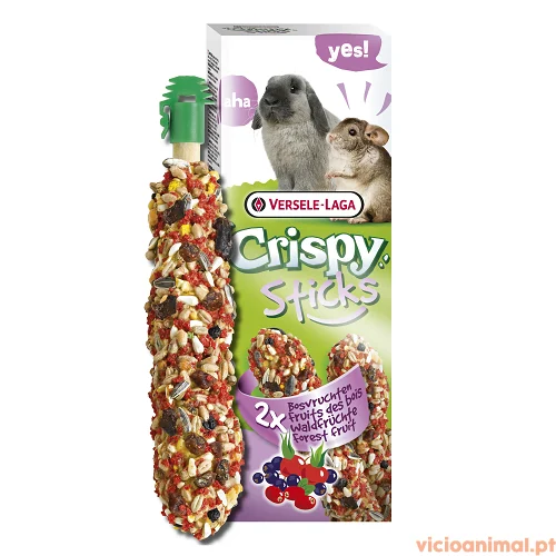 Crispy Sticks Bagas Selvagens 2 x 55 gr