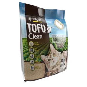 Croci Tofu Clean areia para gatos