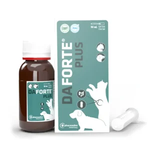 Daforte Plus Gel 50 ml Antidiarreico para Cães e Gatos