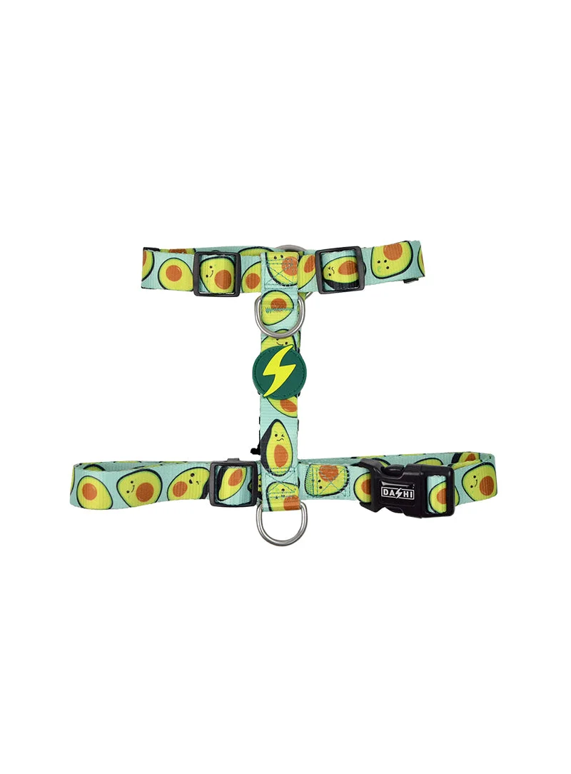 Dashi Back-Harness Avocado – Peitoral ajustável para cães - Image 2