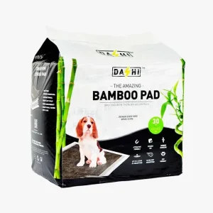 Dashi Bamboo Pads – Resguardos Absorventes para Cães com Carvão de Bambu (Até 2L)