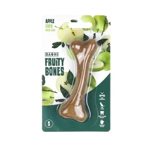 Dashi Fruity Bones Osso Maçã para Cães em Madeira e Nylon