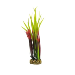 Decoração Folha Aquática Amarelo/Vermelho Classic