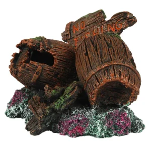 DECORAÇÃO PARA AQUÁRIO – BARRIS “NO FISHING”
