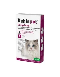 Dehispot 96 mg/24 mg para Gatos Grandes (1 Pipeta) – Desparasitação Externa