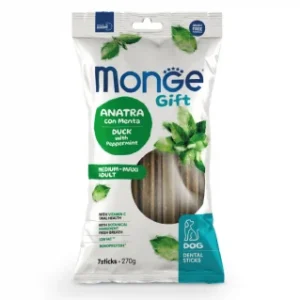 Dental Stick Medium/Maxi Pato e Menta 270Gr – Monge