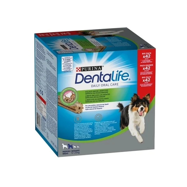 Dentalife Cão Raças Médias Big Pack – 42 sticks