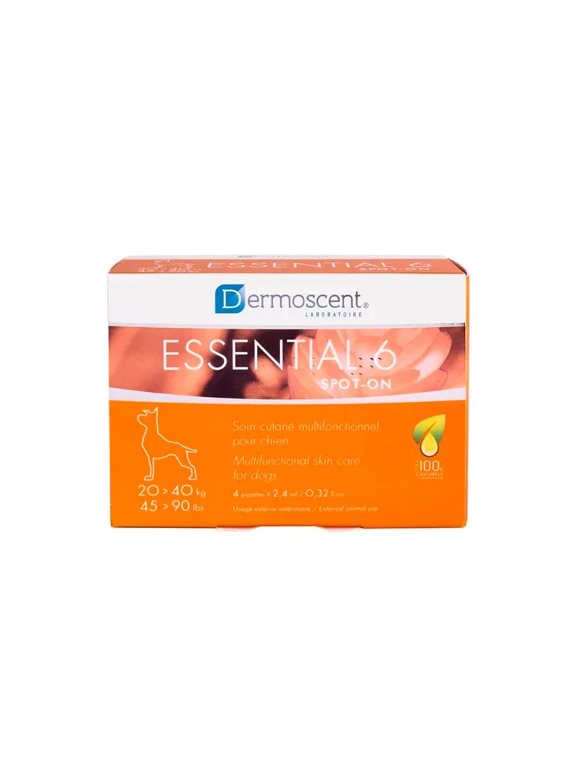 Dermoscent Essential 6 spot-on – Cuidado da pele e do pelo para cães