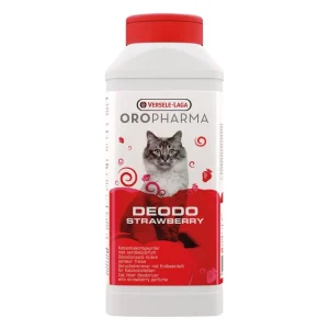 Desodorizante para Caixa de Areia de Gato Deodo Morango Oropharma da Versele-Laga