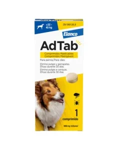 AdTab Desparasitante para Cães 22-45kg Contra Pulgas e Carraças