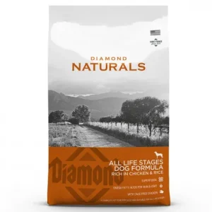 Diamond Naturals All Life Stages – Ração seca para cão de todas as idades – Frango e arroz – Quantidade: 15 kg