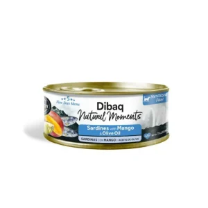 Dibaq Natural Moments Cat Sterilized Sardinha com Manga – Alimento húmido para gatos esterilizados