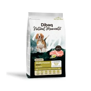 Dibaq Natural Moments Mediterranean Adult Porco Ibérico – Alimento seco para cães adultos