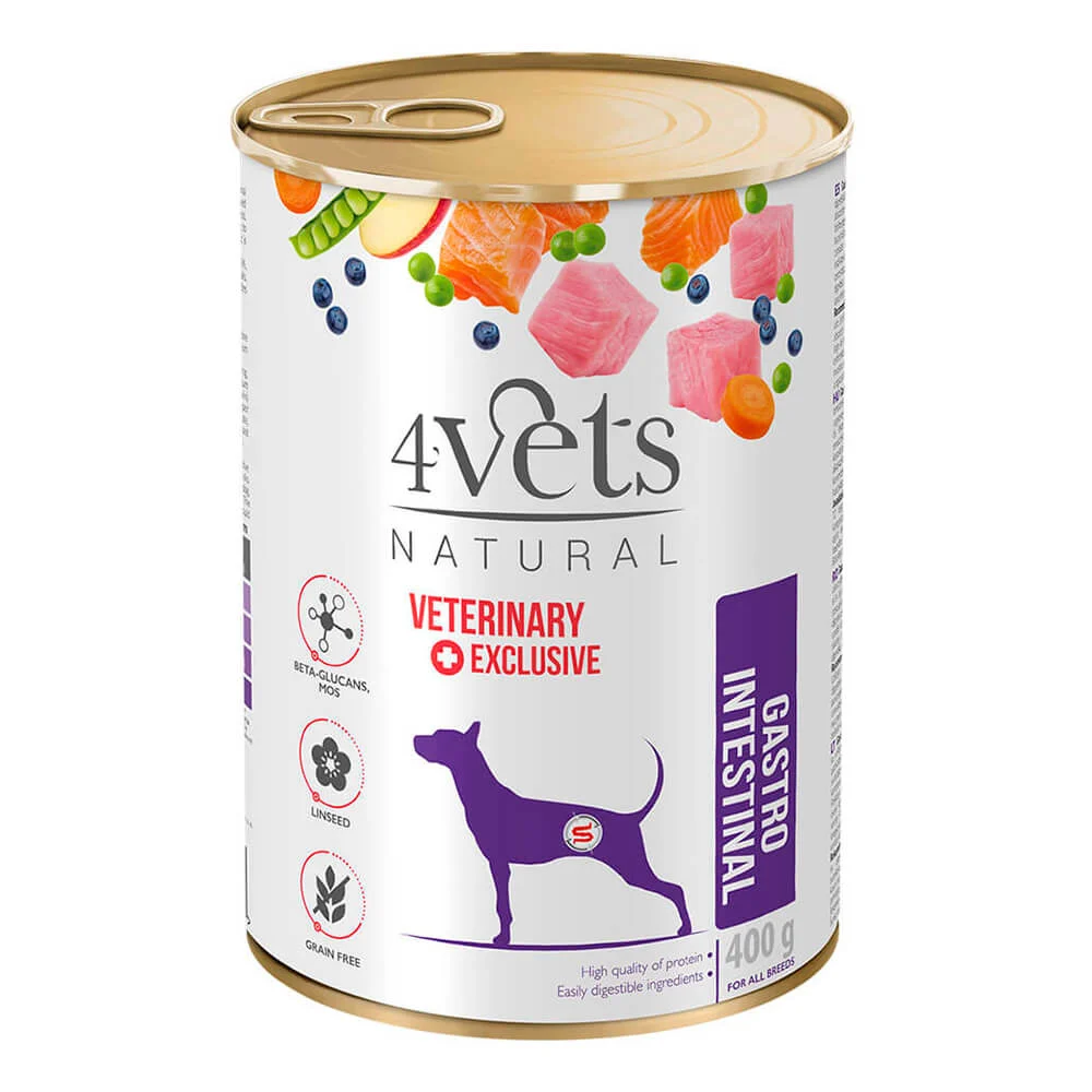 DIETA VETERINÁRIA “4VETS” CÃES – GASTRO INTESTINAL