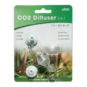 DIFUSOR DE CO2 “3 EM 1” (CONTADOR DE BOLHAS COM VÁLVULA ANTI-RETORNO)