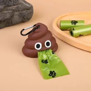 Dispensador de Sacos Higiénicos com Mosquetão — Cão