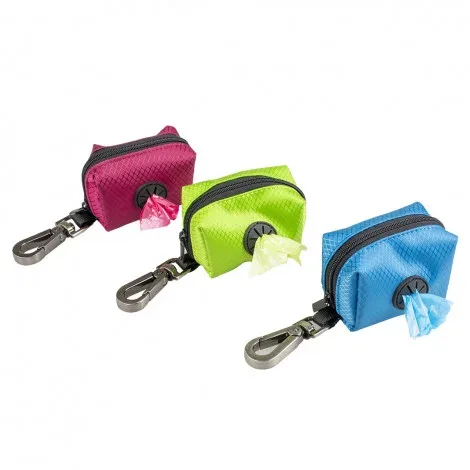 Dispensador em nylon de sacos para dejetos – Duvo Plus – Cor do Produto: Rosa