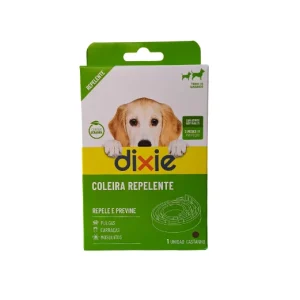 Dixie Coleira Repelente Cão (Geraniol)- 58 cm Castanho