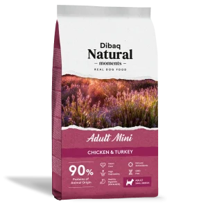 Dog Adult Mini Frango e Peru Natural 3Kg – Dibaq