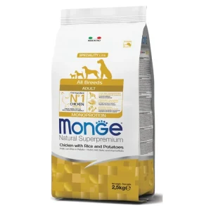 Dog Adulto All Breeds Frango, Arroz e Batatas – Monge