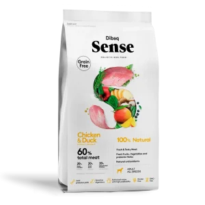 Dog Adulto All Breeds Grain Free Frango e Pato – Dibaq Sense