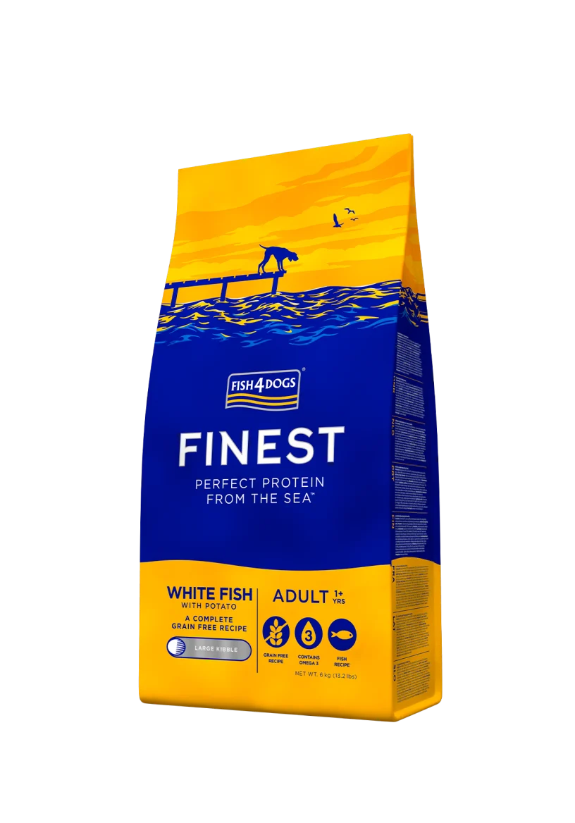 Dog Adulto Large Peixe Branco C/Batata – Fish4Dogs - Image 2