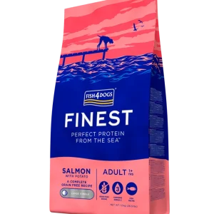 Dog Adulto Large Salmão C/Batata 12Kg – Fish4Dogs