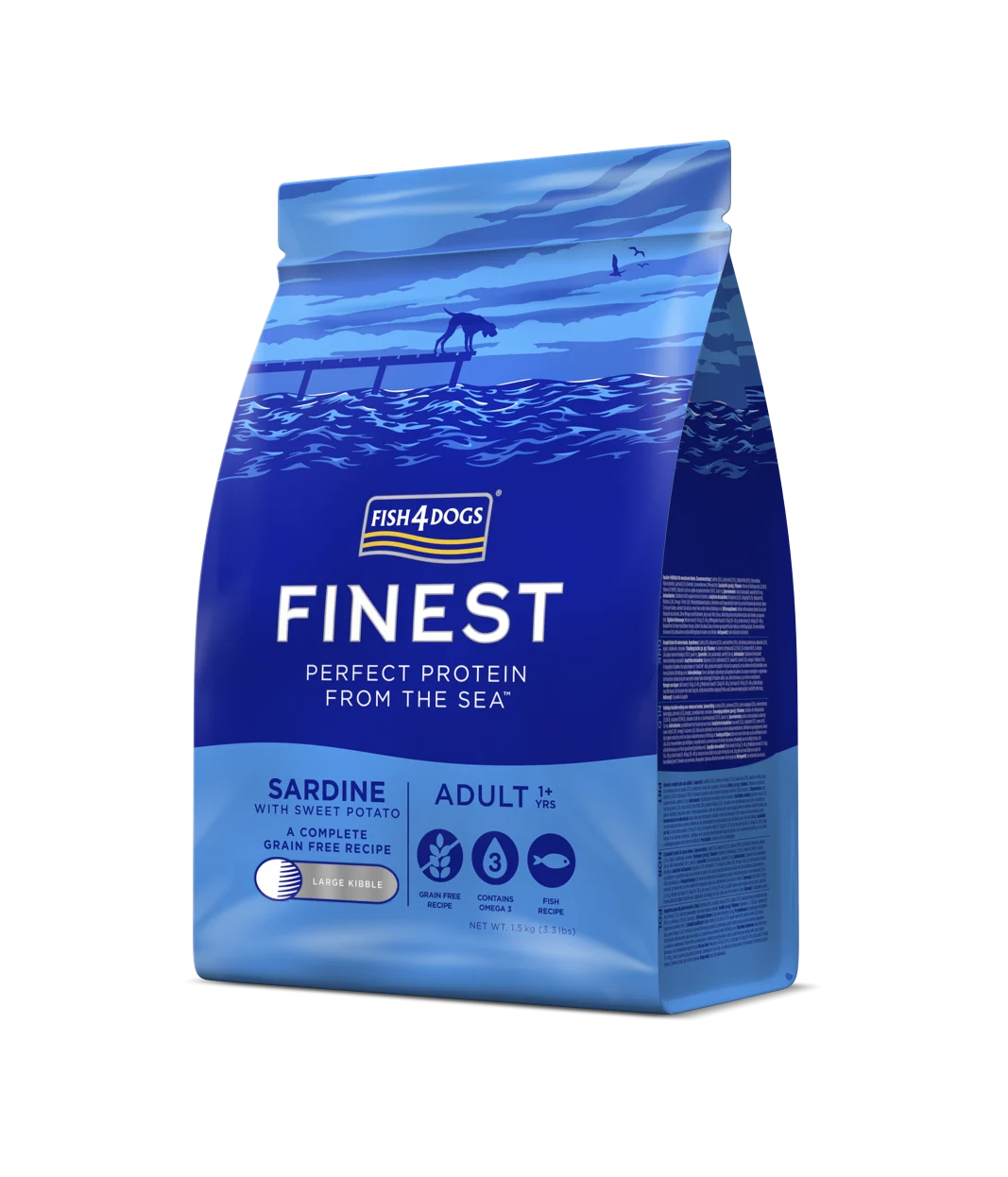 Dog Adulto Large Sardinha – Fish4Dogs