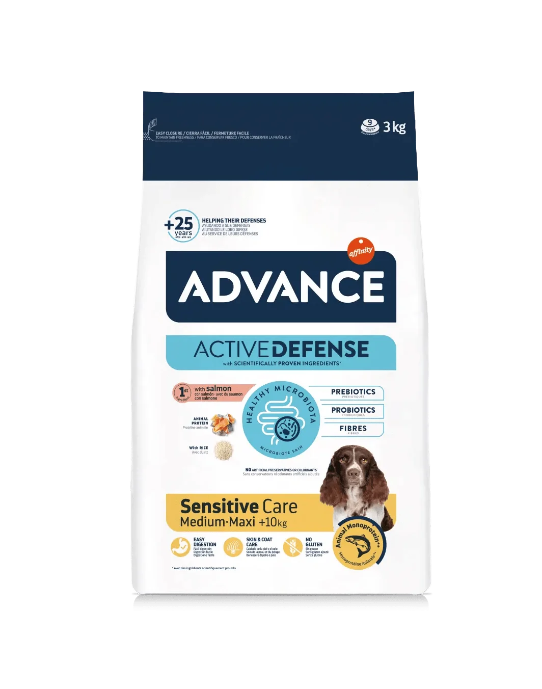 Dog Adulto Medium/Maxi Sensitive Salmão & Arroz – Advance - Image 2