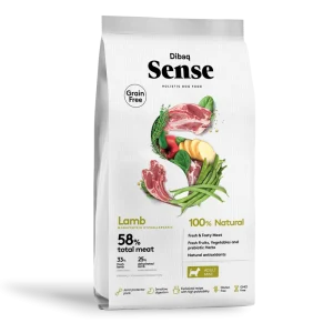 Dog Adulto Mini Grain Free Borrego – Dibaq Sense
