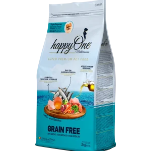Dog Adulto Raças Pequenas Sardinha Fresca Grain Free – HappyOne Mediterraneum