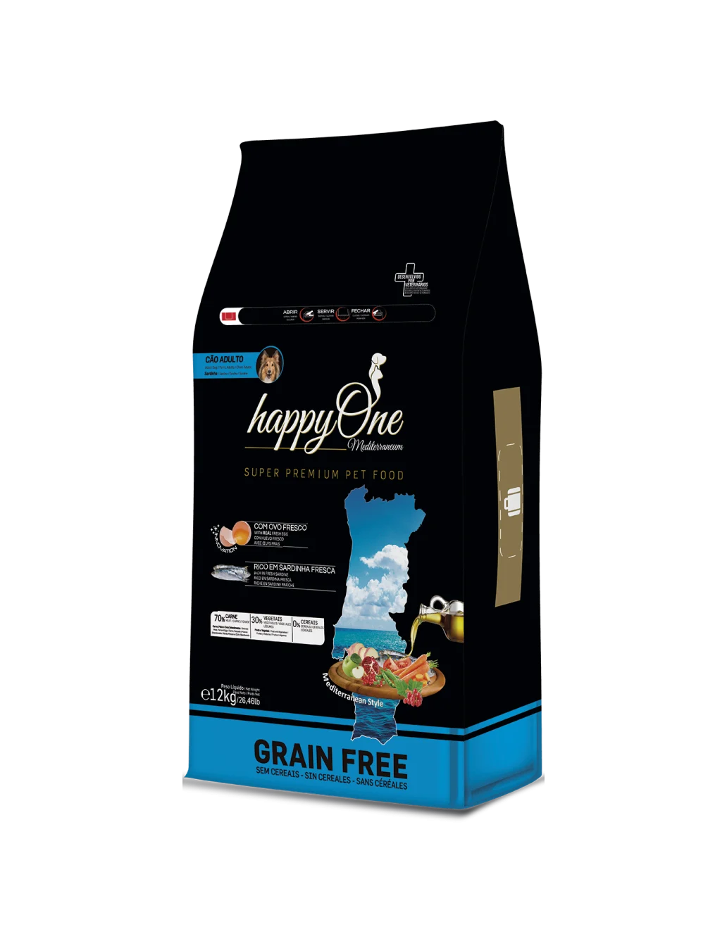 Dog Adulto Sardinha – HappyOne Mediterraneum - Image 2
