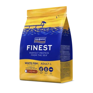 Dog Adulto Small Peixe Branco C/Batata – Fish4Dogs