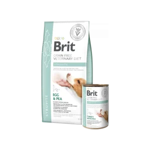 Dog Adulto Struvite Ovo e Ervilha (Grain Free) 12Kg – Brit