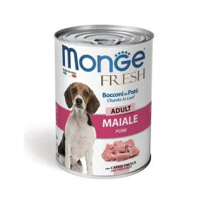 Dog Adulto Wet Fresh Porco 400Gr – Monge