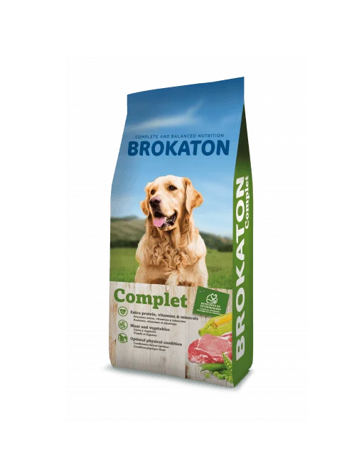 Dog Complet 20Kg – Brokaton